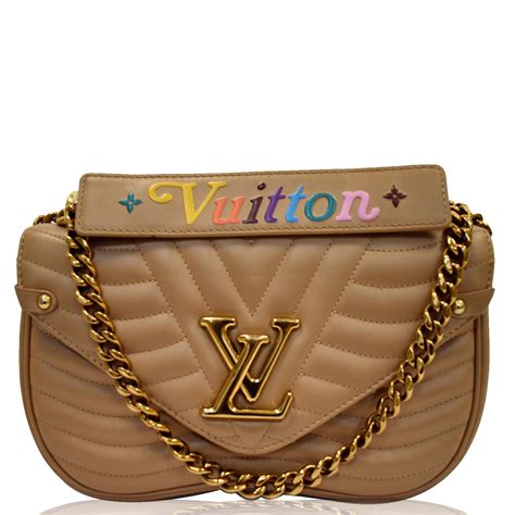 louis vuitton new wave chain bag mm|louis vuitton chain wallet felicie.